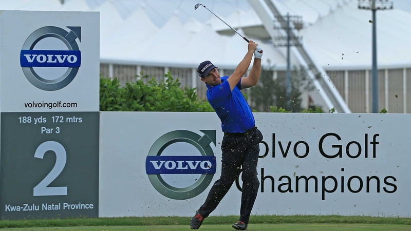 Padraig Harrington is lurking with intent at the Volvo Golf Champions