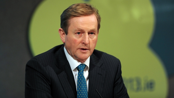 Enda Kenny said Frankfurt and Brussels compounded Ireland's debt errors