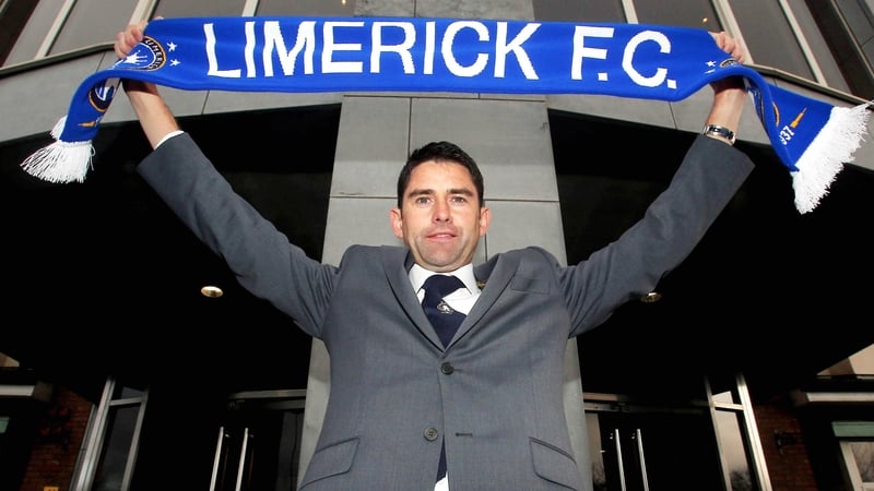 Stuart Taylor takes charge of Limerick FC