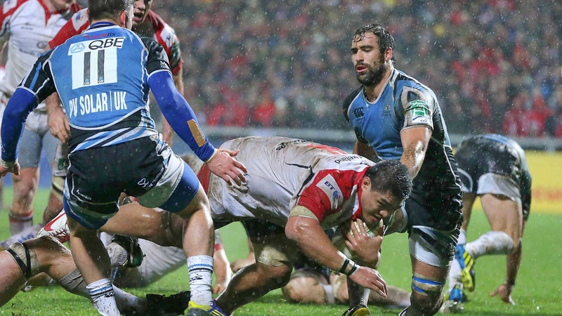 Nick Williams put Ulster on the way to a three-try victory