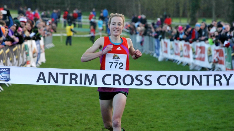 Familiar sight of late as the Wicklow brushes the tape in front at the winning line