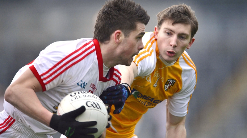 Darren McCurry impressed for Tyrone at Casement Park