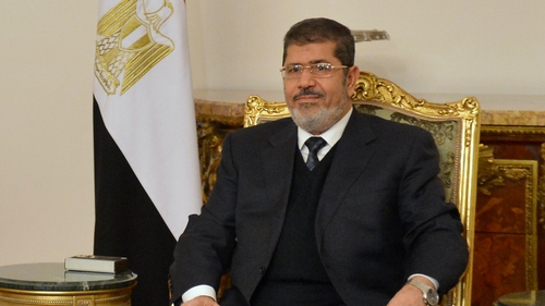 Mohammed Mursi signed the constitution into law in December
