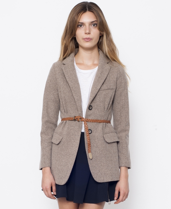 Belted wool coat, £62 at Wandering Minds
