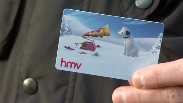 National Consumer Agency says HMV should honour Irish gift vouchers