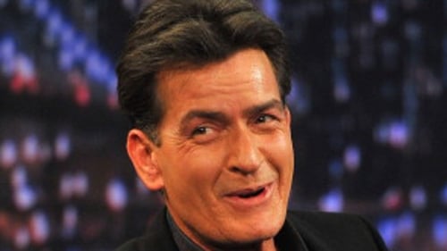 Charlie Sheen appears to be on the hunt for the Loch Ness monster