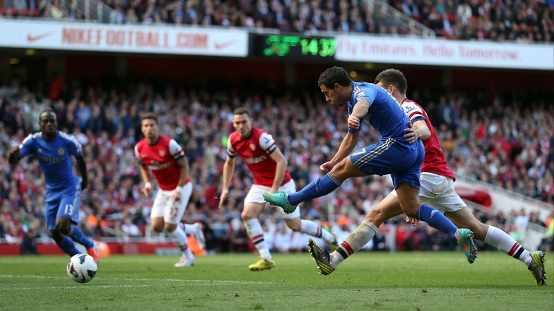 Chelsea entertain Arsenal on Sunday