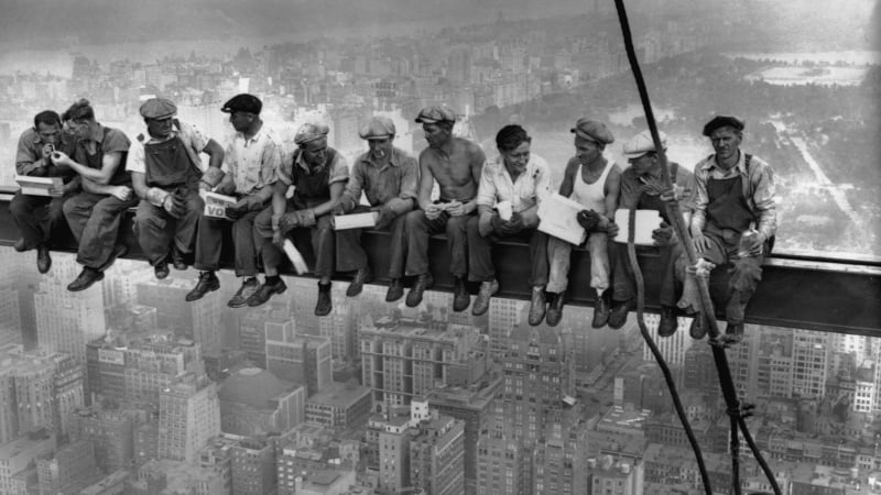 Lunch Atop A Skyscraper, the photograph taken in New York in September 1932