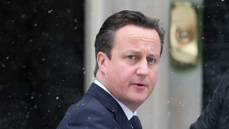 An announcement is due regarding Mr Cameron's speech tomorrow
