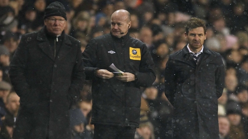 Alex Ferguson wasn't too pleased with the officials