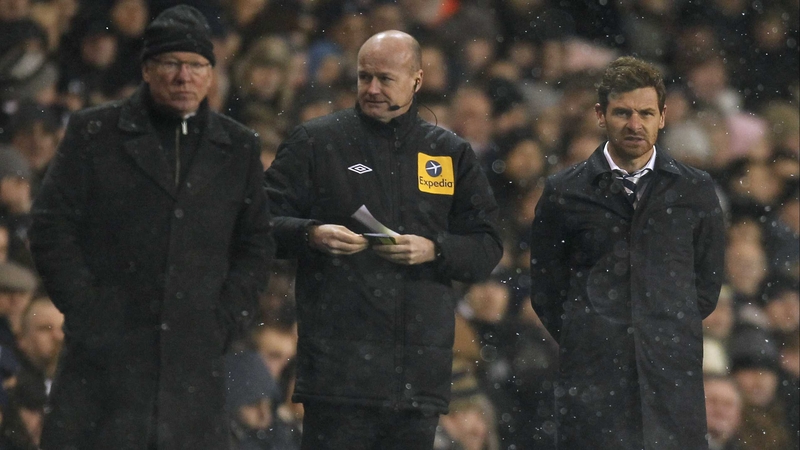 Alex Ferguson wasn't too pleased with the officials