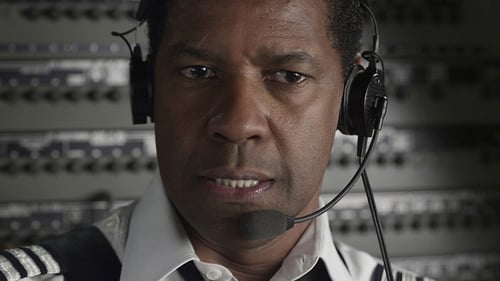 In Flight, Washington plays an airline pilot who is hailed as a hero after a crash-landing, only to have his sobriety investigated