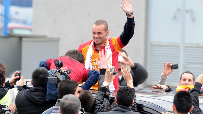 Wesley Sneijder has joined Galatasaray