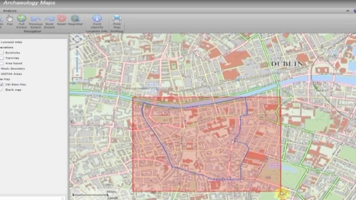 It will use online mapping technology to show details and locations of 40 years of digs in the city