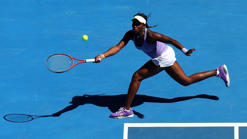 Sloane Stephens got the better of Serena Williams today