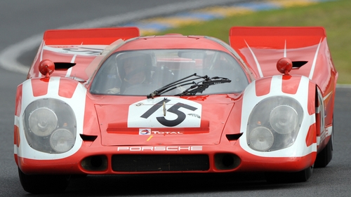 A Porsche 917 is pictured here