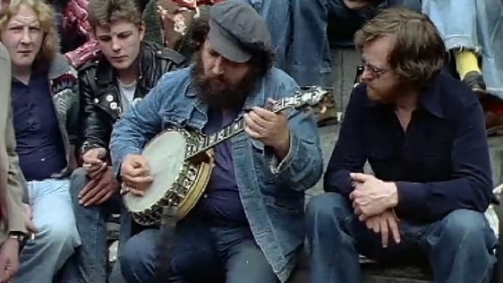 Barney McKenna and Tony MacMahon, Ennis, Co. Clare, (1979).