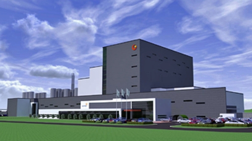 An artist's impression of Glanbia's new €150m dairy processing facility on the Kilkenny/Waterford border