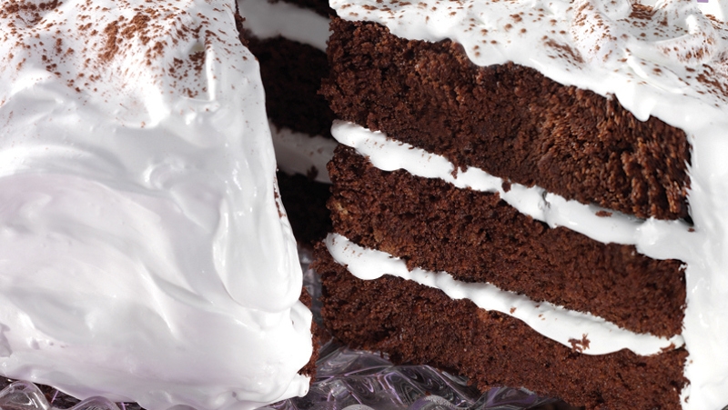 Devilish Chocolate Cake.