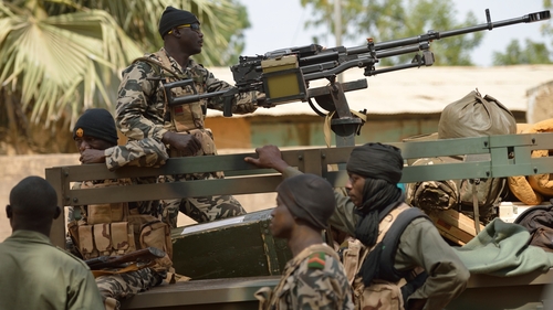 Malian troops have been advancing northwards since France intervened in the conflict