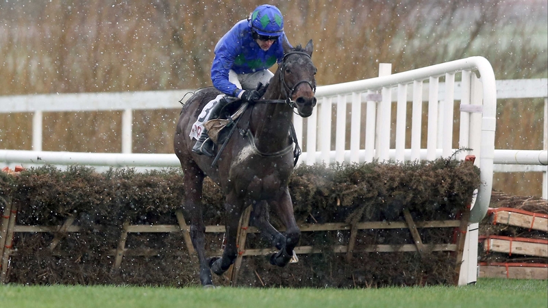 Conditions were atrocious but Hurricane Fly braved them to win a third Irish Champion Hurdle