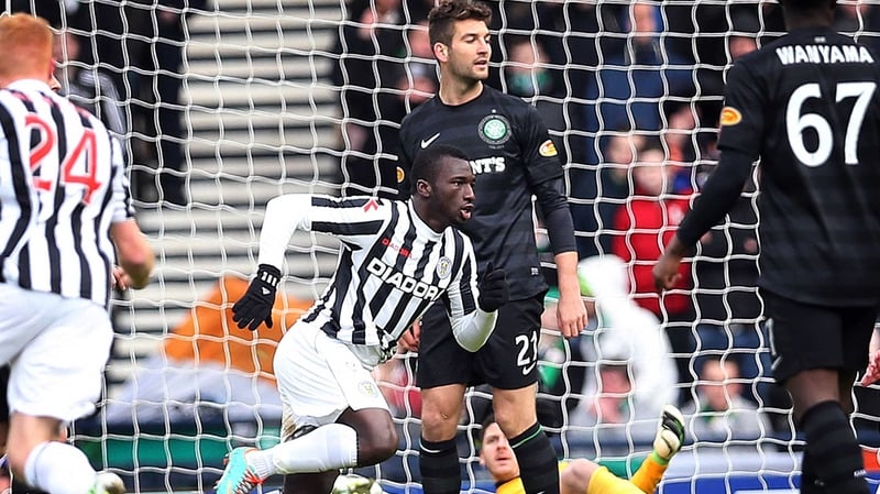 Esmael Goncalves gave Saints the lead in the eighth minute