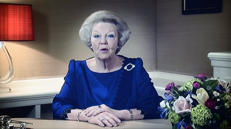 Queen Beatrix said she felt her son was ready to take over