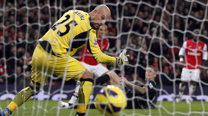 Jose Reina has been linked with a move to Barcelona