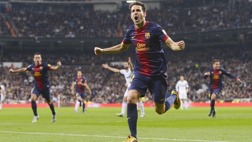 Cesc Fabregas looks set to stick with Barcelona