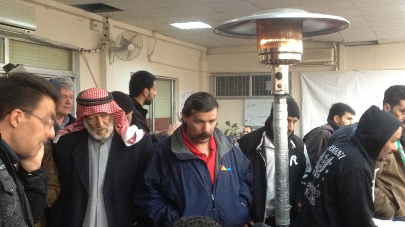 Aid agencies believe it is preferable that people stay out of the camps whenever possible