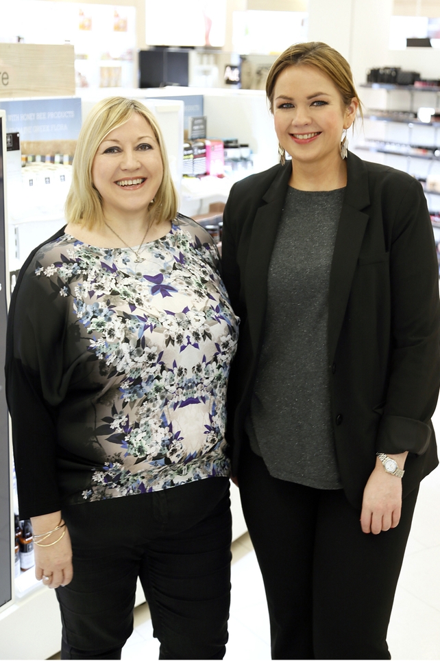 Carmel Breheny and Charlotte Alcock