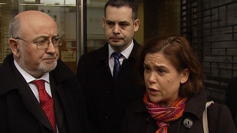 Support for Sinn Féin has drawn level with Fine Gael according to the poll