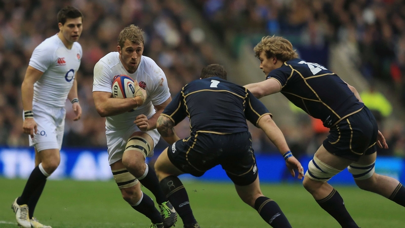 Chris Robshaw led England to a comfortable Calcutta Cup victory at Twickenham