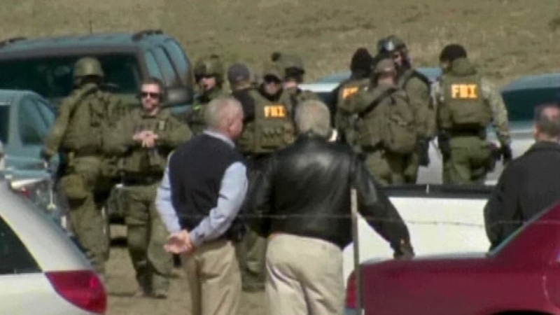 The FBI's Hostage Rescue Team is leading negotiations