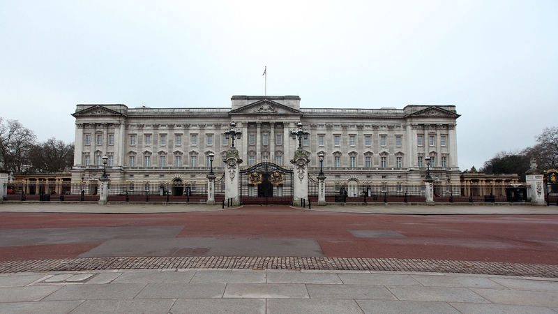 Man was found in the palace late on Monday night