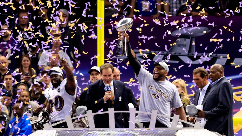 Celebration time for the Ravens