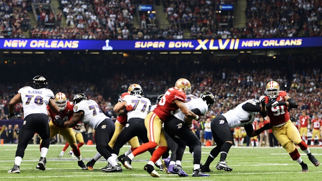 The Baltimore Ravens took on the San Francisco 49ers in Super Bowl XLVII