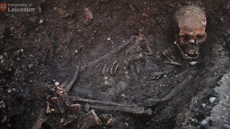 Richard III's bones were found in 2012