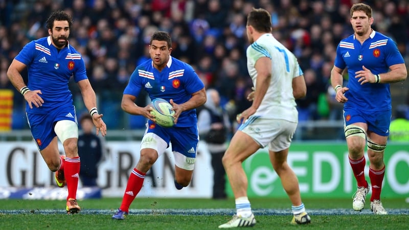 Pascal Pape (R) will miss France's Six Nations clash with Wales