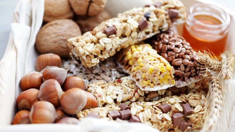 The Happy Pear's Honey and Seed Flapjacks