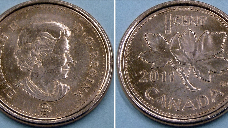 The Royal Canadian Mint has officially ended its distribution of one cent coins to financial institutions