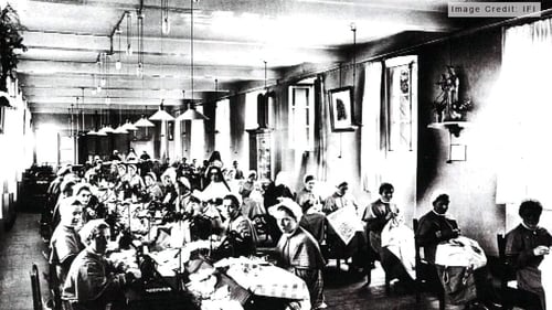 The 1907 factory act, which came into operation the following year, brought religious institutional laundries under the scope of the factory acts. Image credit: IFI