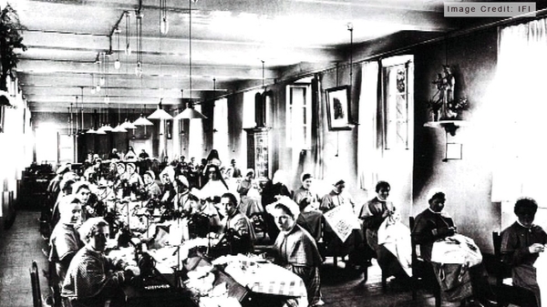 The 1907 factory act, which came into operation the following year, brought religious institutional laundries under the scope of the factory acts. Image credit: IFI