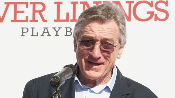 Robert De Niro embedded his prints outside the Chinese Theatre in Hollywood