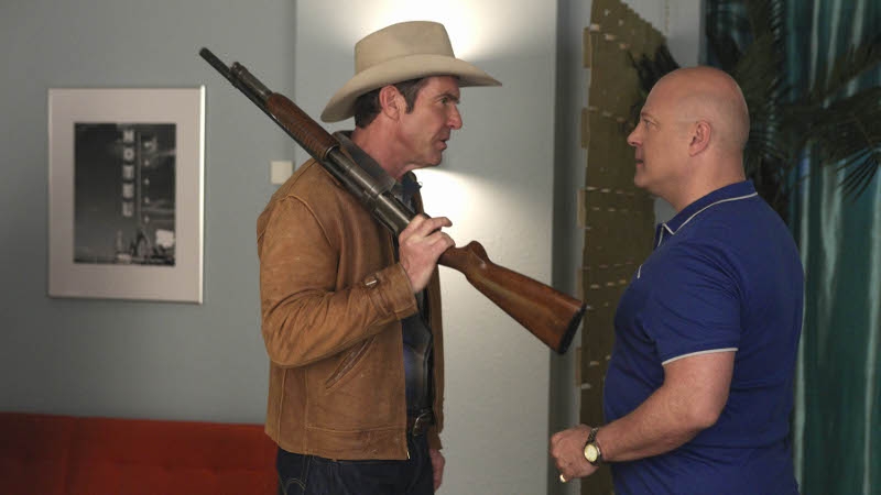 Denis Quaid and Michael Chiklis star in Vegas