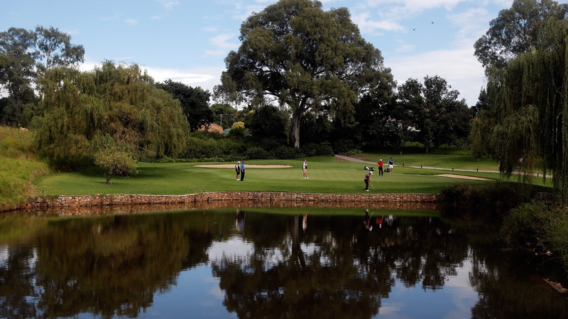 Trevor Fisher Jr shares the lead with compatriot Richard Sterne