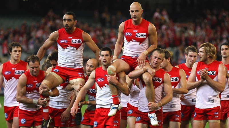 Kennelly played 197 AFL games for the Sydney Swans