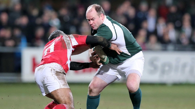 A determined Frankie Sheahan charges forward