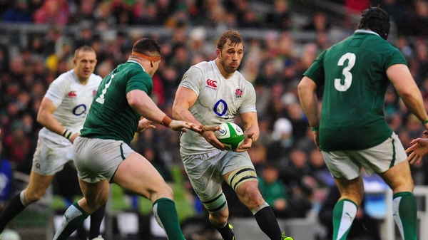Chris Robshaw's England entartain Ireland at 4pm on Saturday