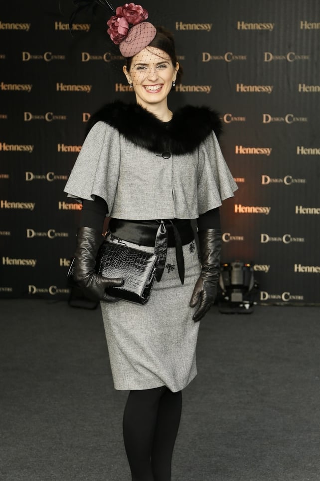 Finalist Eibhilin Mhic Fhearraigh from Kildare at the Hennessy Gold Cup